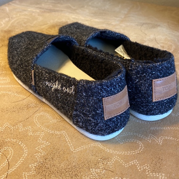 Toms Womens Alpargata Night Owl Soft Fabric Shoes - Picture 4 of 7